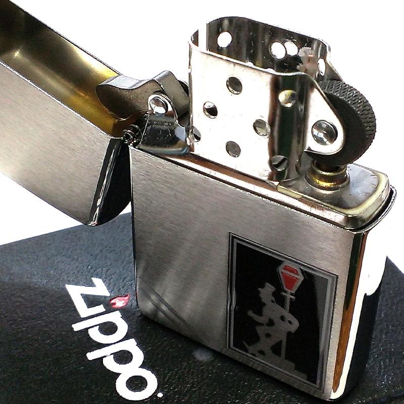 50’S★紳士淑女★オイルライター★ビンテージ★騙し絵★トリックアート★ジョーク ZIPPO（ジッポー） ドランカー オールドデザイン ジッポ ライター