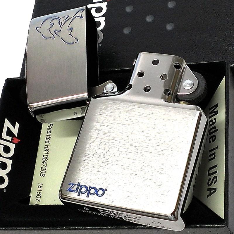 ZIPPO（ジッポー） ライター イルカ アニマル ジッポ 動物 ロゴ 海豚