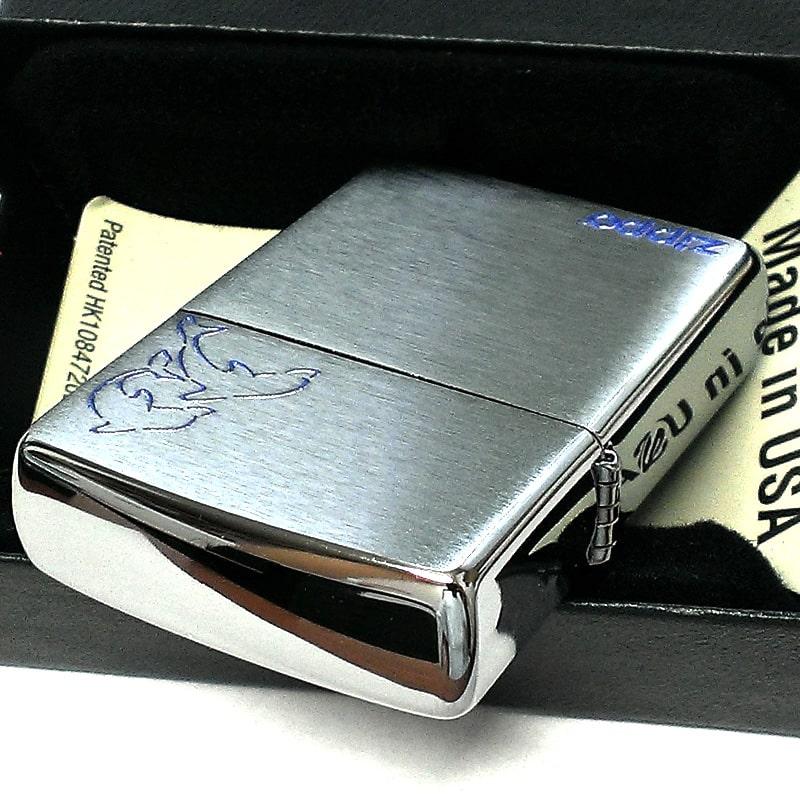 ZIPPO（ジッポー） ライター イルカ アニマル ジッポ 動物 ロゴ 海豚