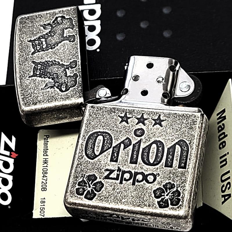 ZIPPO（ジッポー） ライター オリオンビール シーサー 両面加工 ジッポ