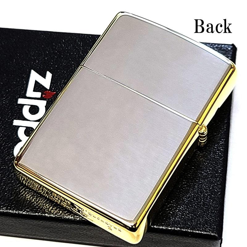 ZIPPO（ジッポー） オロビアンコ シルバー＆ゴールド 金銀 ロゴ 