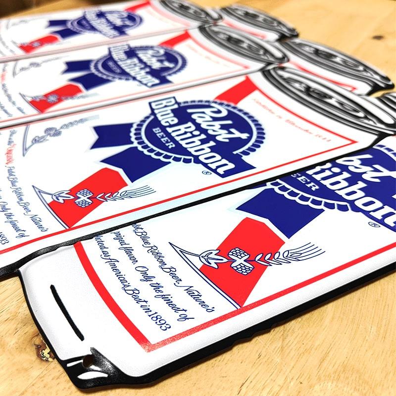 ブルーリボン 看板 パブストサイン サイン USA アメリカ ビンテー ebEb アメリカン レトロ ブリキ看板 おしゃれ パブストブルーリボン