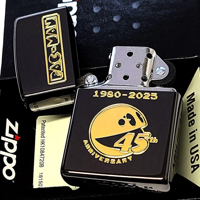 ZIPPO 限定 パックマン 45周年記念 ジッポ ライター 彫刻 45th
