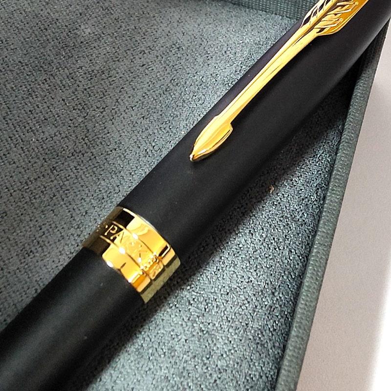 ソネット パーカー ボールペン マットブラックGT かっこいい