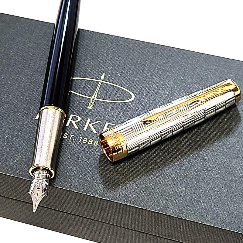 PARKER パーカー 万年筆 ソネット 18k-750 金　筆記具　フランス PARKER パーカー 万年筆 ソネット 18k-750 金 筆記具 フランス