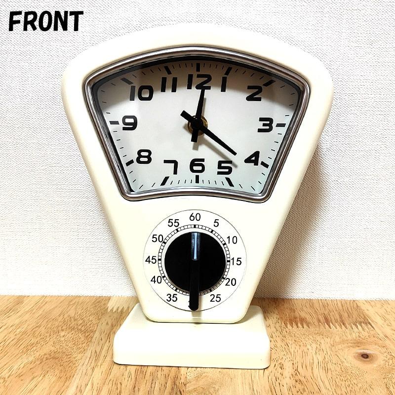 アメリカン レトロ 置時計 パーキングメーター クロック