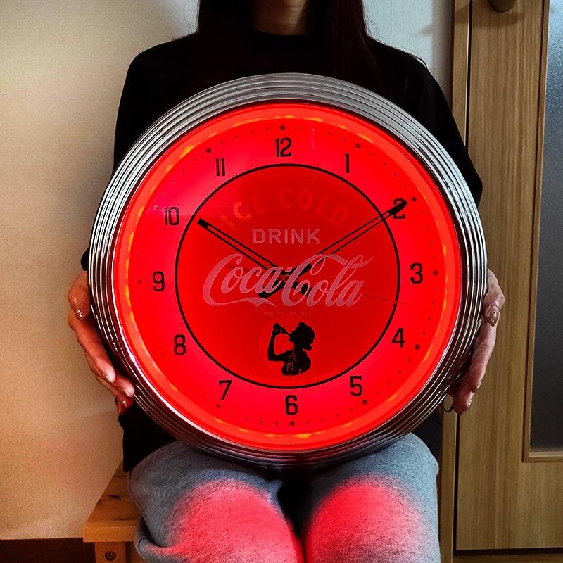 Coca-Cola レトロ掛け時計 Coca-Cola レトロ掛け時計 Amazon.co.jp: コカ・コーラ ネオン