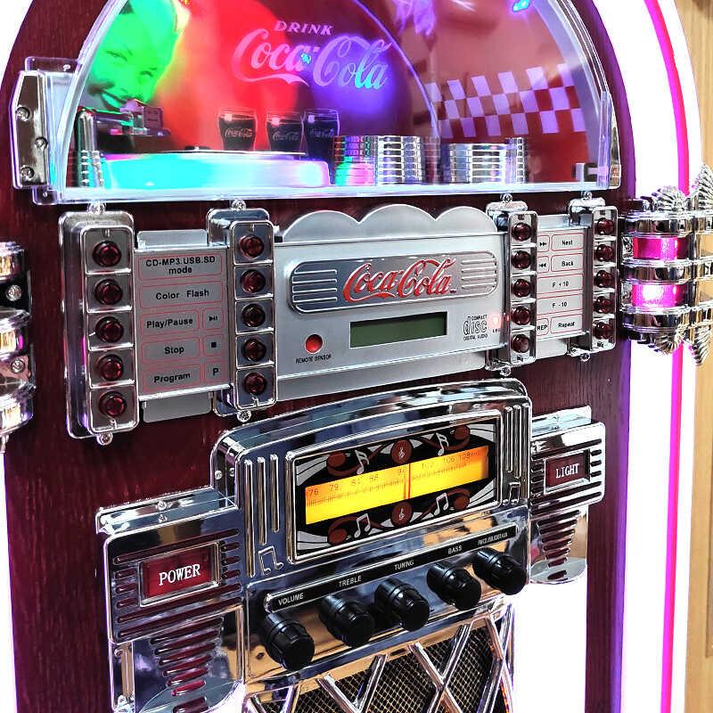 Coca Cola（コカコーラ） ジュークボックス LED レトロ 光る レトロ