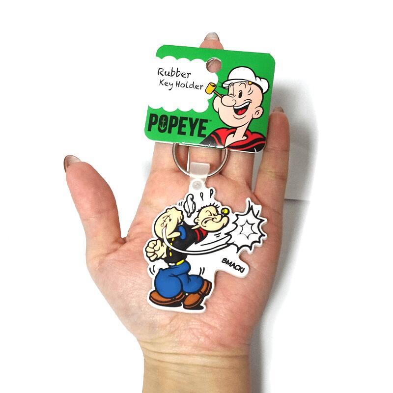 アメリカン レトロ キーホルダー POPEYE ポパイ アニメ