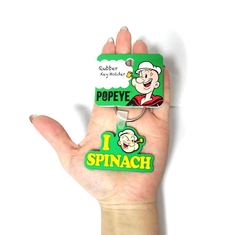 アメリカン レトロ キーホルダー ポパイ アニメ POPEYE キーリング