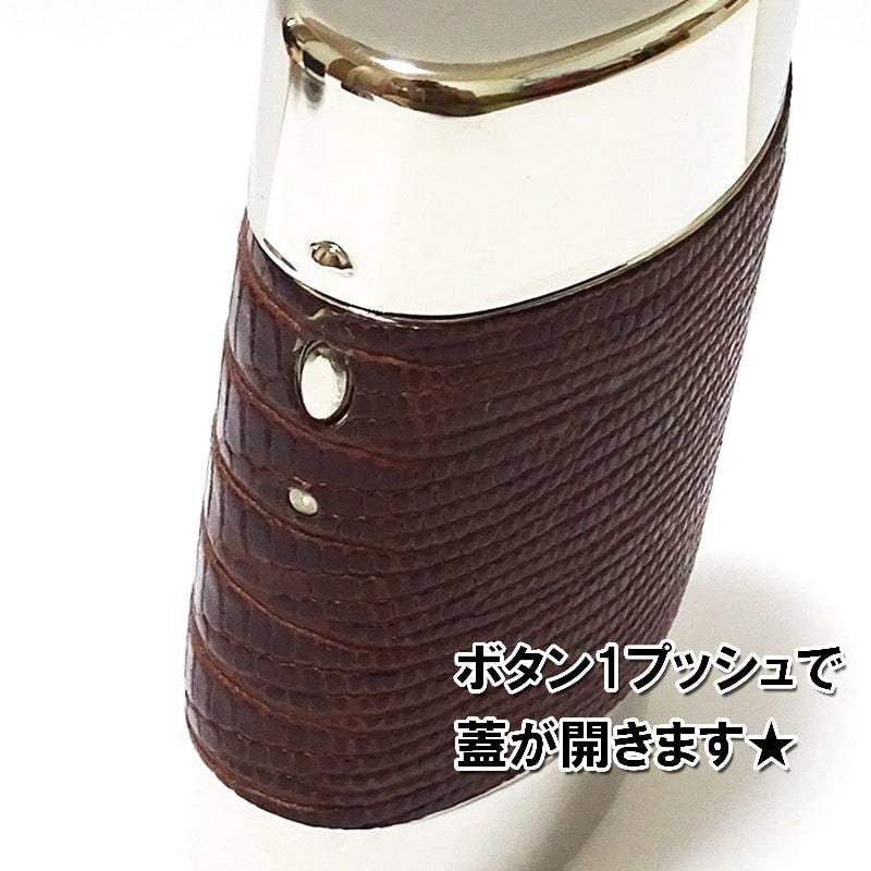 シガレットケース おしゃれ タバコケース ポップアップ クロコダイル