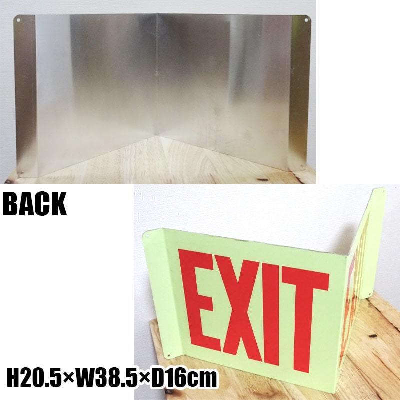 アメリカン レトロ サインボード 看板 PROJECTING SIGN EXIT