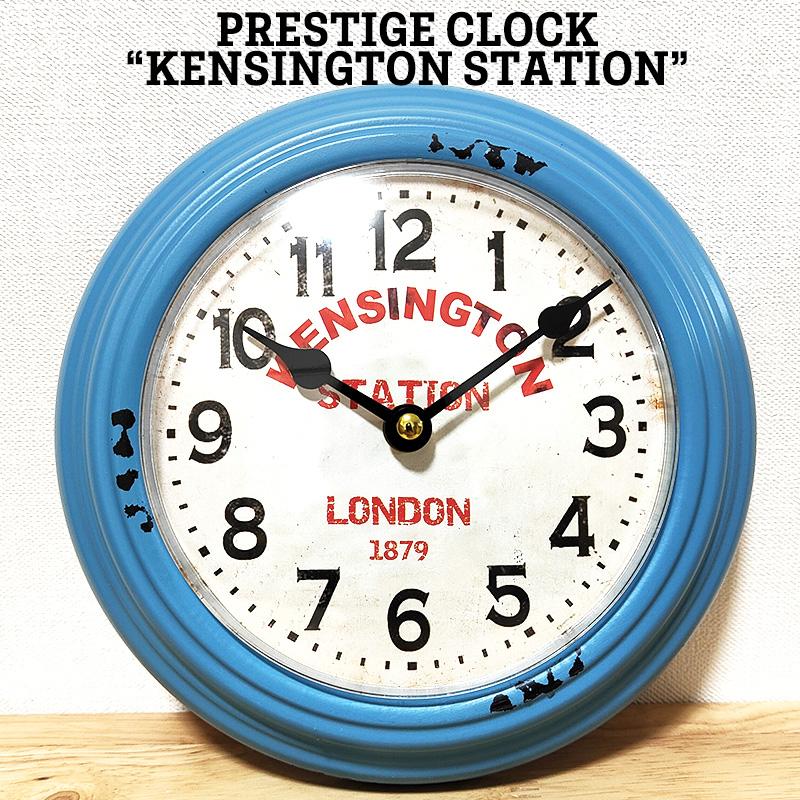 掛時計 ビンテージ プレステージクロック ラウンド KENSINGTON