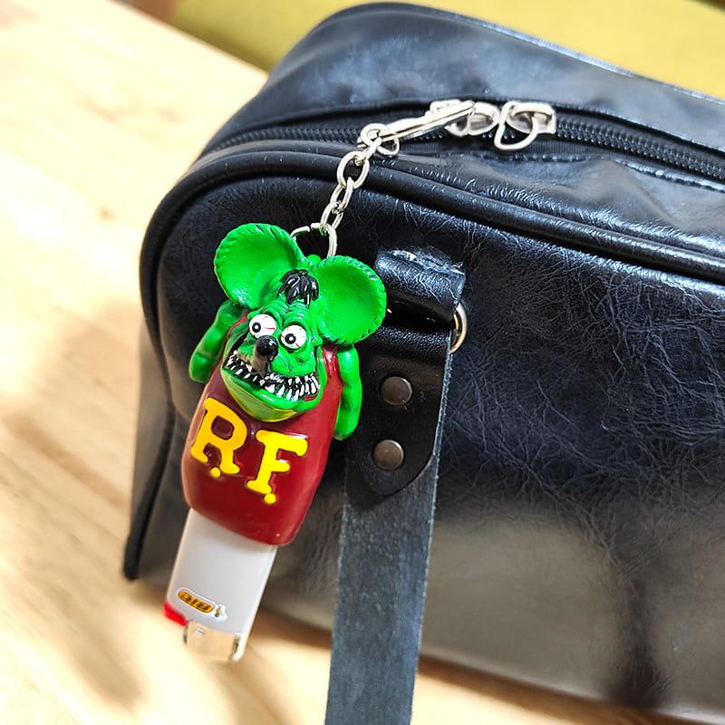 RAT FINK（ラットフィンク） ライターキャップ 選べる 3色 グリーン