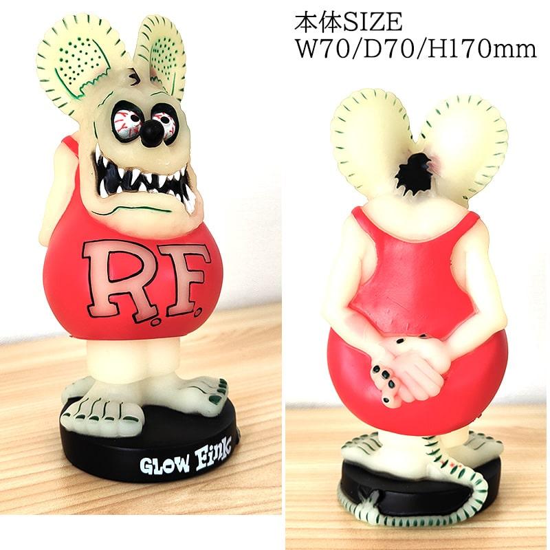 RATFINKラットフィンク　ソフビフィギュア Glow in the dark バンドTシャツ 通販 ラットフィンク POP フィギュア RAT FINK