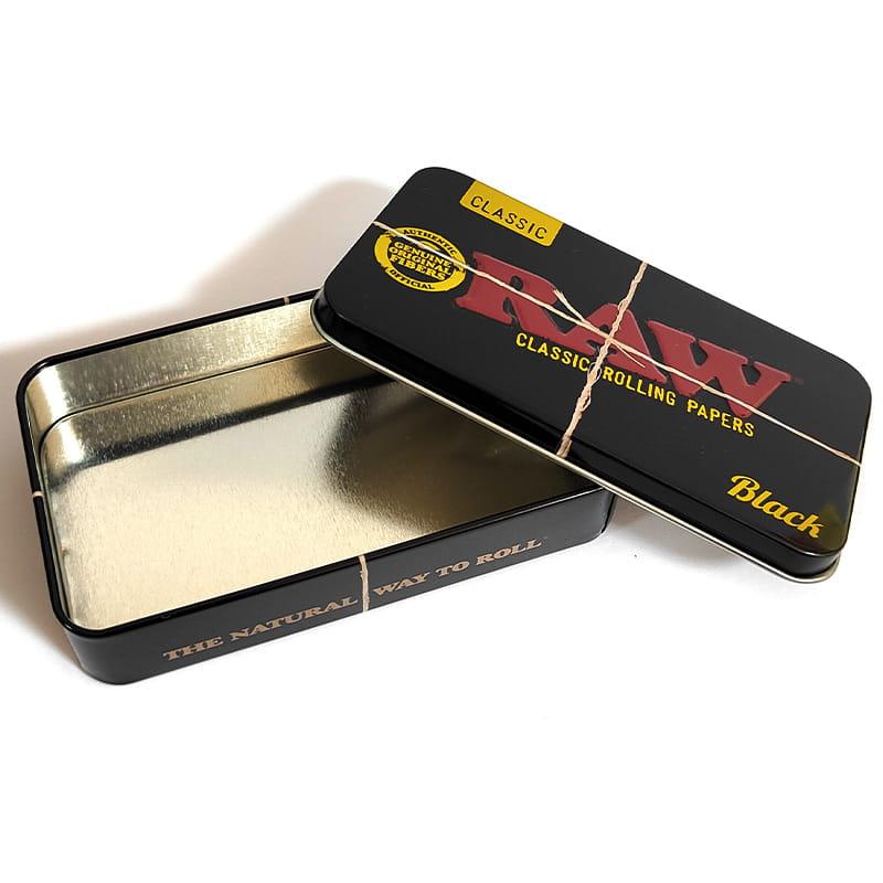 メタルケース クラシック RAW BG スクエアケース 手巻きたばこグッズ