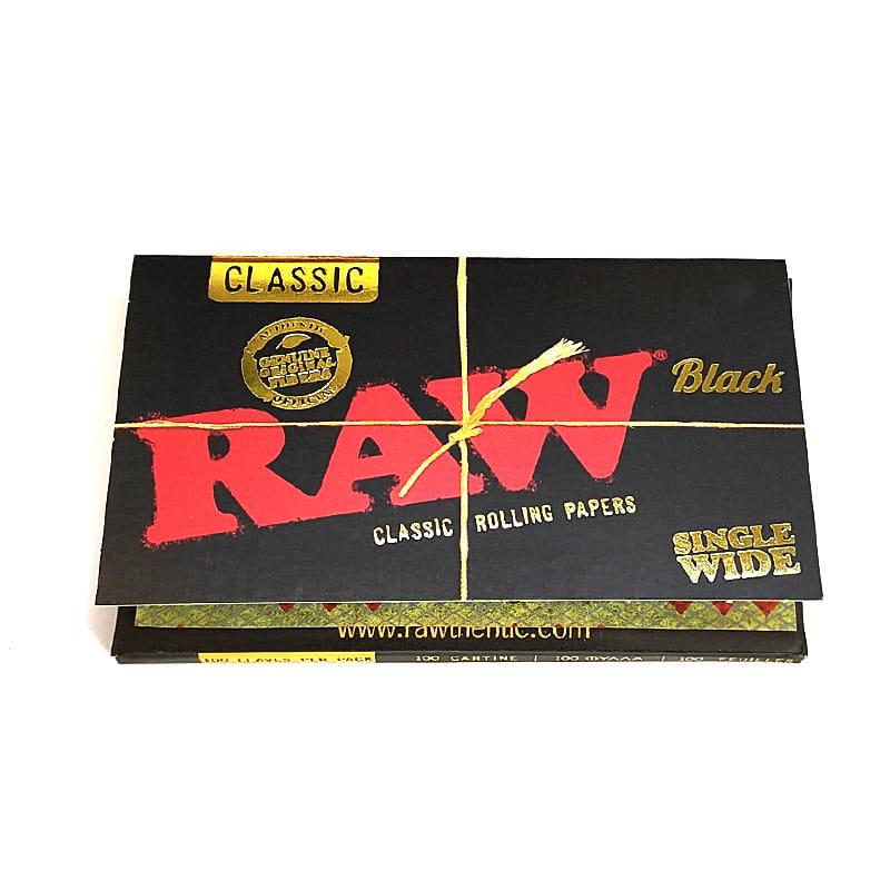 ローリングペーパー 手巻きたばこ RAW クラシック ブラックゴールド