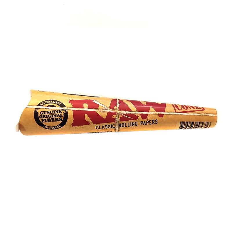 RAW クラシック コーン 手巻きたばこ 1 1/4 ペーパー 6本入り ロウ