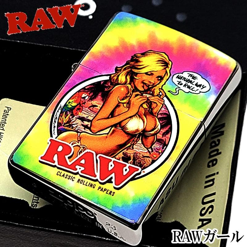 ZIPPO（ジッポー） ZIPPO RAW ガール 両面加工 タイダイ ジッポ 