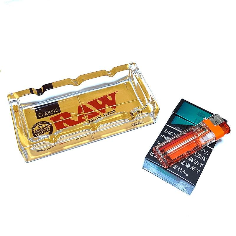 【限定生産品】　RAWクリスタルアシュトレー　卓上灰皿 生産限定品】RAWクリスタルアシュトレー 灰皿 RAW クリスタル灰皿 生産