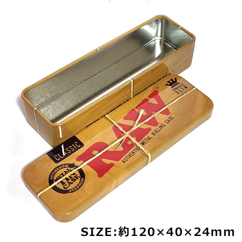 手巻きタバコ ロールキャディケース RAW 1 1/4 喫煙具 ペーパーケース