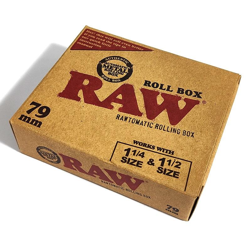 RAW ローリングボックス 手巻きたばこ用 ローラー 79mm ペーパー 喫煙