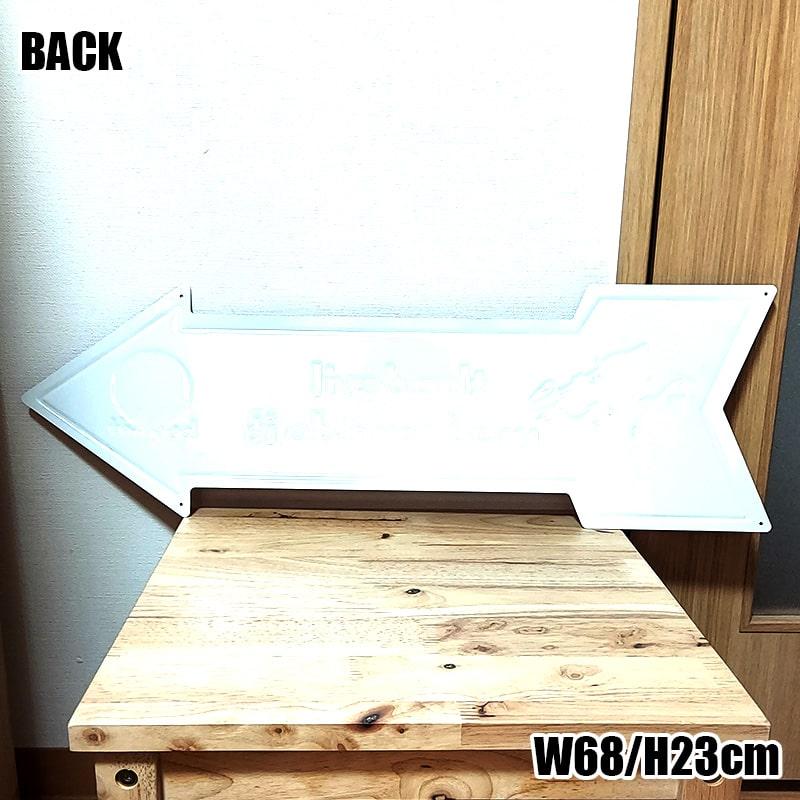 アメリカン レトロ ブリキ看板 レッドデビル アロー メタルサイン Red