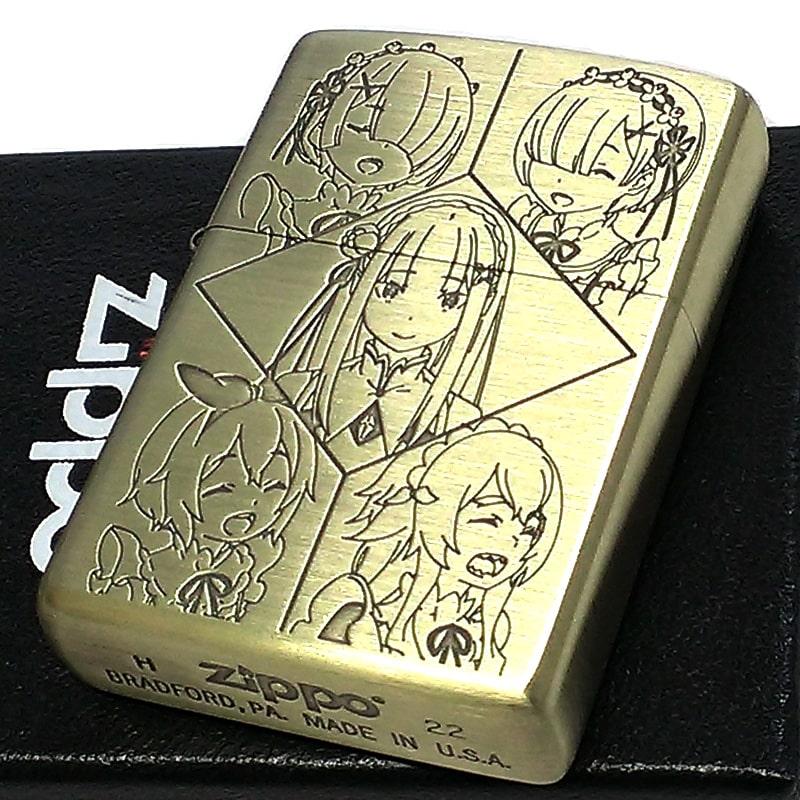 ZIPPO Re:ゼロから始める異世界生活 エミリア withメイド ジッポ ZIPPO Re:ゼロから始める異世界生活 エミリア withメイド ジッポ