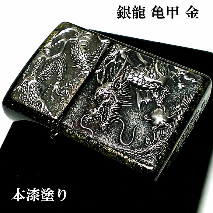 ZIPPO ライター ライズメタル 銀龍 亀甲 金 伝統工芸 ジッポ 本 ZIPPO ライター ライズメタル 銀龍 亀甲 金 伝統工芸 ジッポ 本