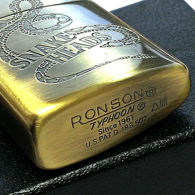 RONSON オイルライター ロンソン クローズ ヘッドマーク タイフーン