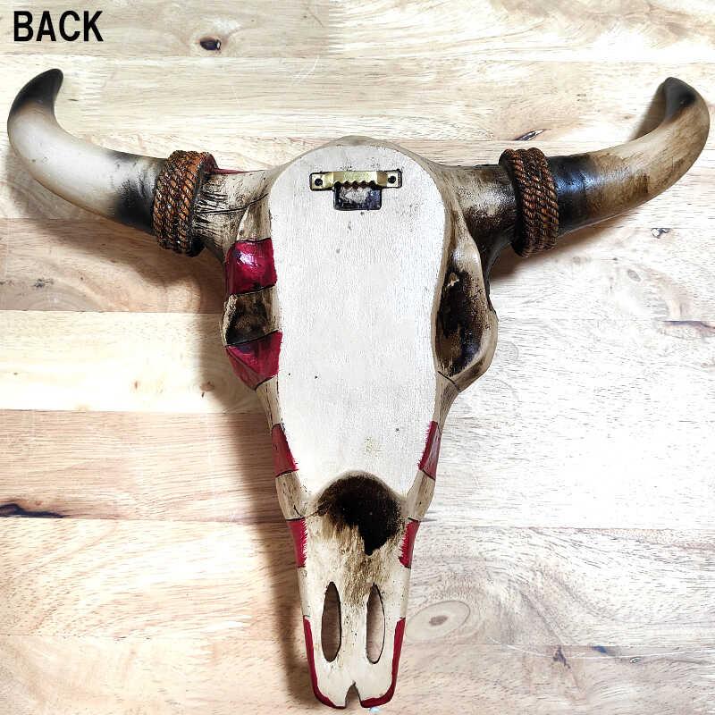 スカルハンガー アメリカン 雑貨 オブジェ 牛 おしゃれ ウエスタン ビンテージ アメリカン レトロ スカルハンガー 雑貨 オブジェ 牛 ガイコツ