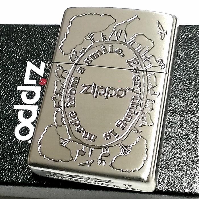 Zippo ライター サファリ ジッポ 可愛い 動物 おしゃれ シルバー アンティークニッケル 彫刻 メンズ レディース かわいい ギフト Safari Nb Zippoタバコケース喫煙具のハヤミ 通販 Yahoo ショッピング