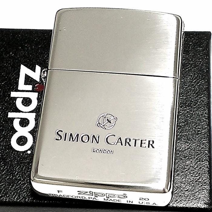 ZIPPO サイモンカーター ジッポ ライター 3面 ペイズリー シルバー 銀