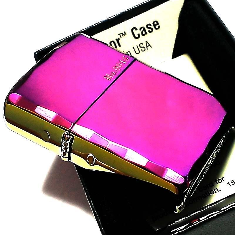 ZIPPO アーマー 限定 シャインレイ 虹色鏡面仕上げ ジッポ