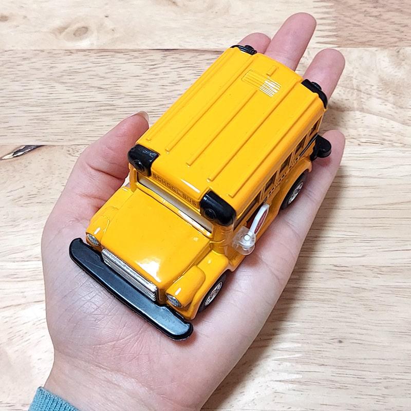 ミニカー スクールバス ショート 車 おもちゃ おしゃれ オブジェ