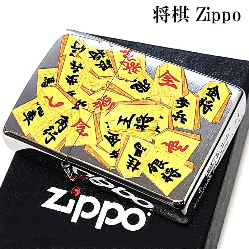 ZIPPO（ジッポー） ライター かわいい 将棋 ジッポ シルバーサテン 駒