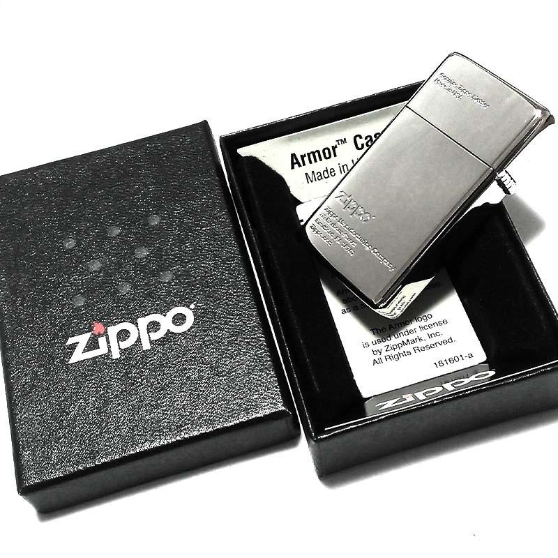 ZIPPO（ジッポー） ライター スリムアーマー フラットトップモデル