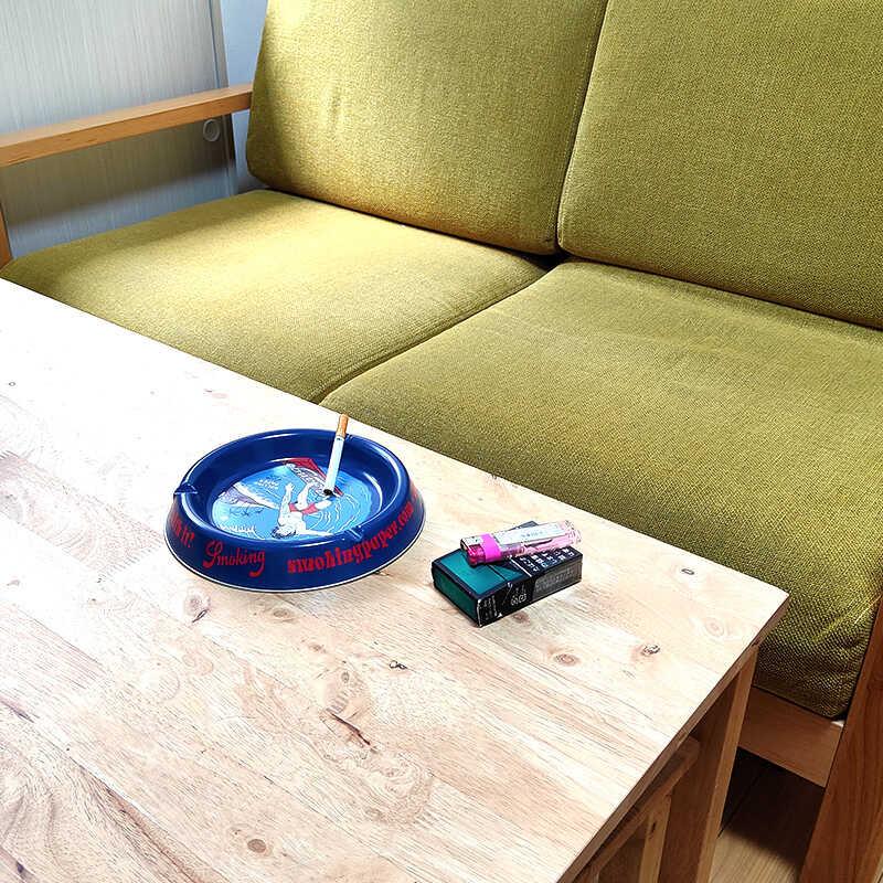 卓上灰皿 Smoking メタル製 アッシュトレイ たばこ 喫煙具