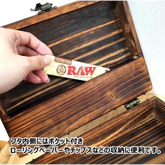 シガーボックス 木製 Smoking 喫煙具 ウッドボックス 葉巻 ブランド