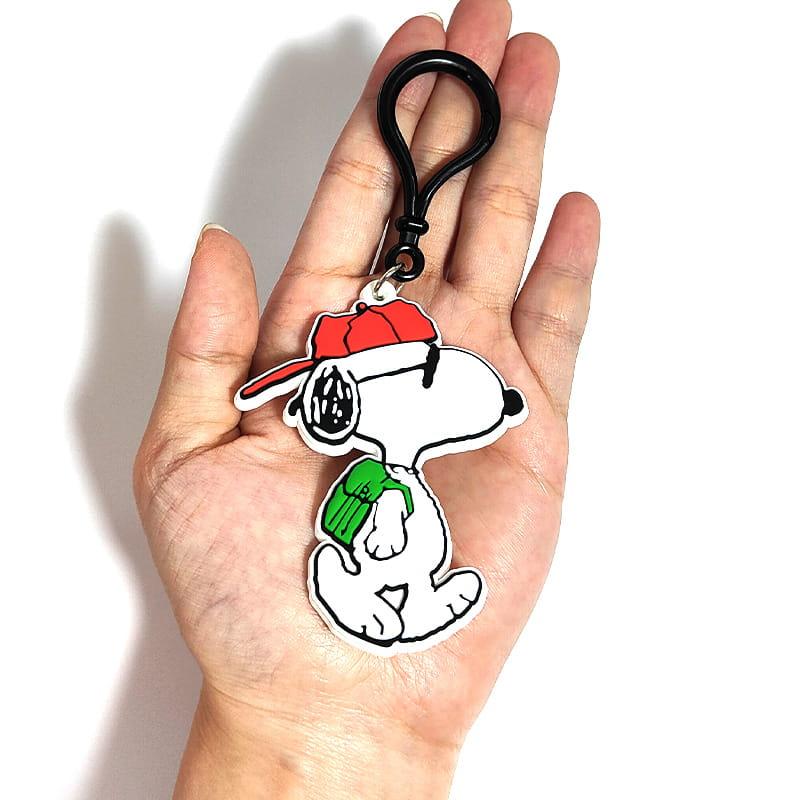SNOOPY（スヌーピー） キーホルダー 選べる 4種類 ラバー キーチェーン
