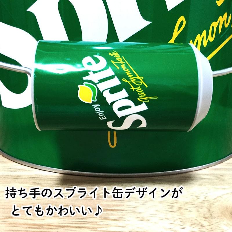 yuupapa 5点　ティン缶　小物入れ　グリーン　ブラック リボン アメリカン レトロ スプライト かわいい ティン バケツ 缶 Sprite 正規