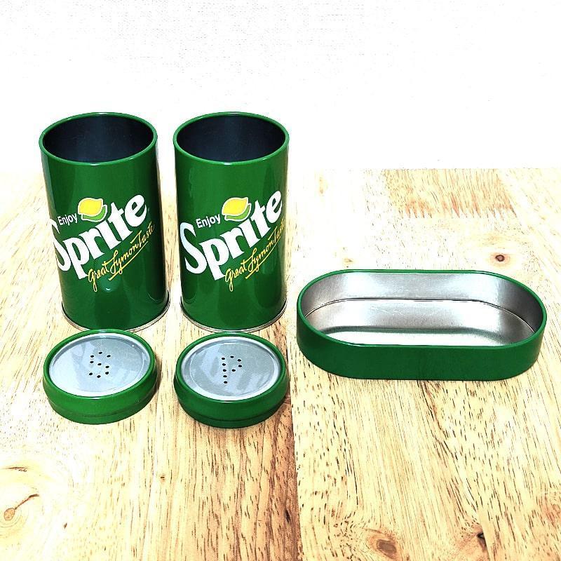 アメリカン レトロ スプライト 調味料入れ 塩こしょう入れ S&P セット