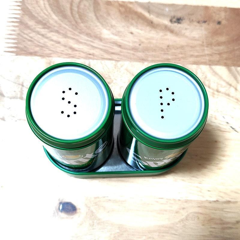 アメリカン レトロ スプライト 調味料入れ 塩こしょう入れ S&P セット