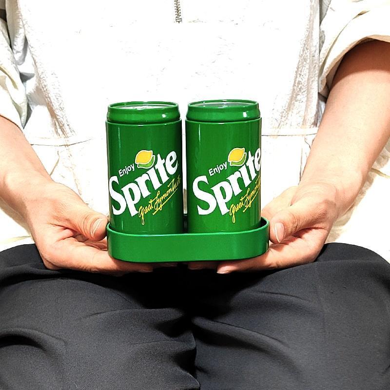 アメリカン レトロ スプライト 調味料入れ 塩こしょう入れ S&P セット