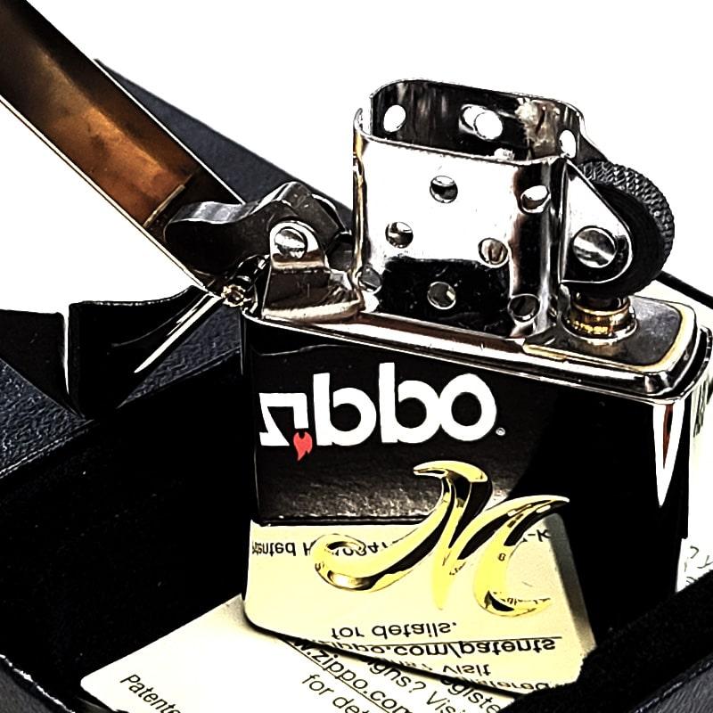 ZIPPO（ジッポー） イニシャル M ジッポ ライター シンプル かっこいい