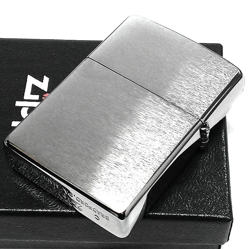 ZIPPO（ジッポー） ライター スタンダード シルバーサテン 無地 ジッポ