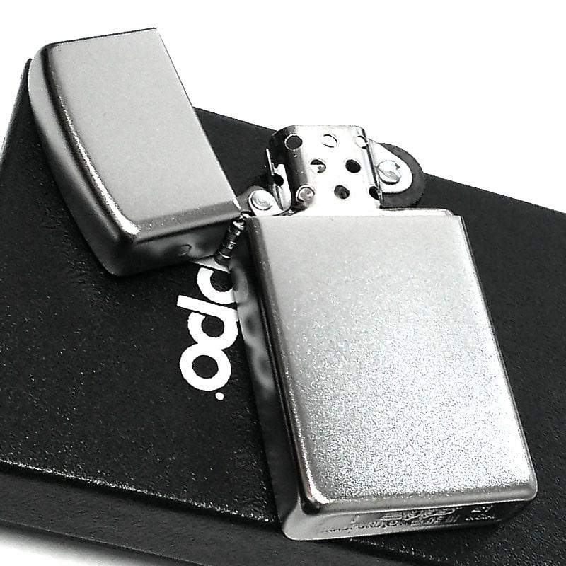 ZIPPO ライター スリム 無地 スタンダード シンプル ジッポ シルバー かっこいい サテンクローム 銀 メンズ おしゃれ プレゼント｜hayamipro｜04