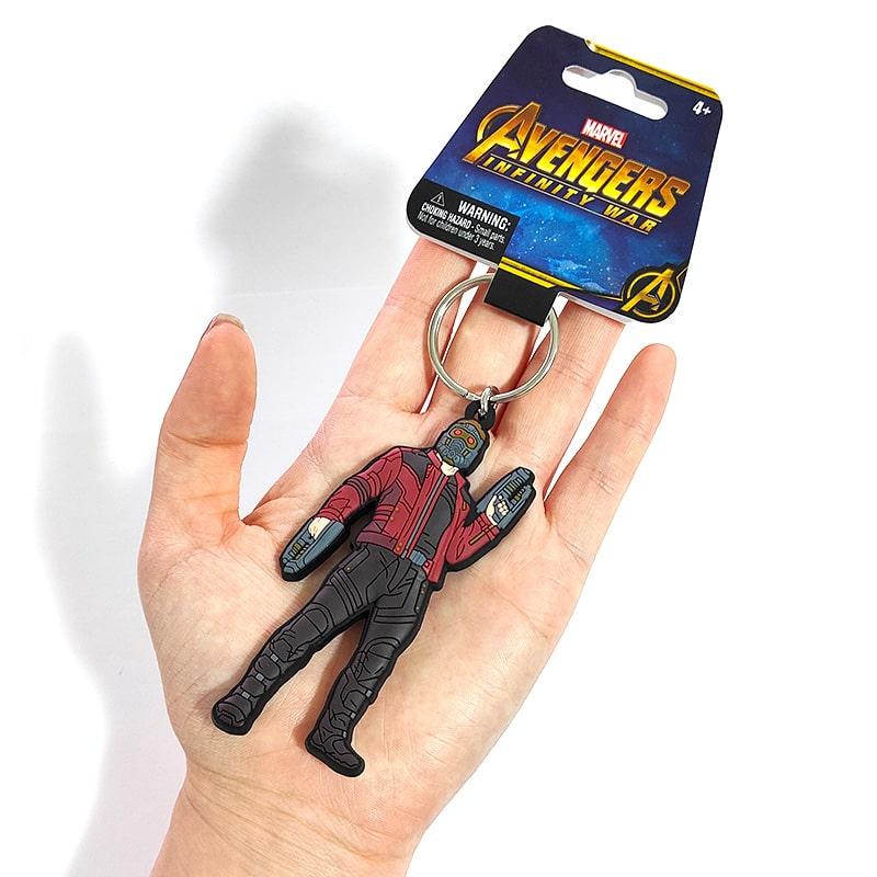 MARVEL キーリング STARLOAD マーベル ラバーキーチェーン
