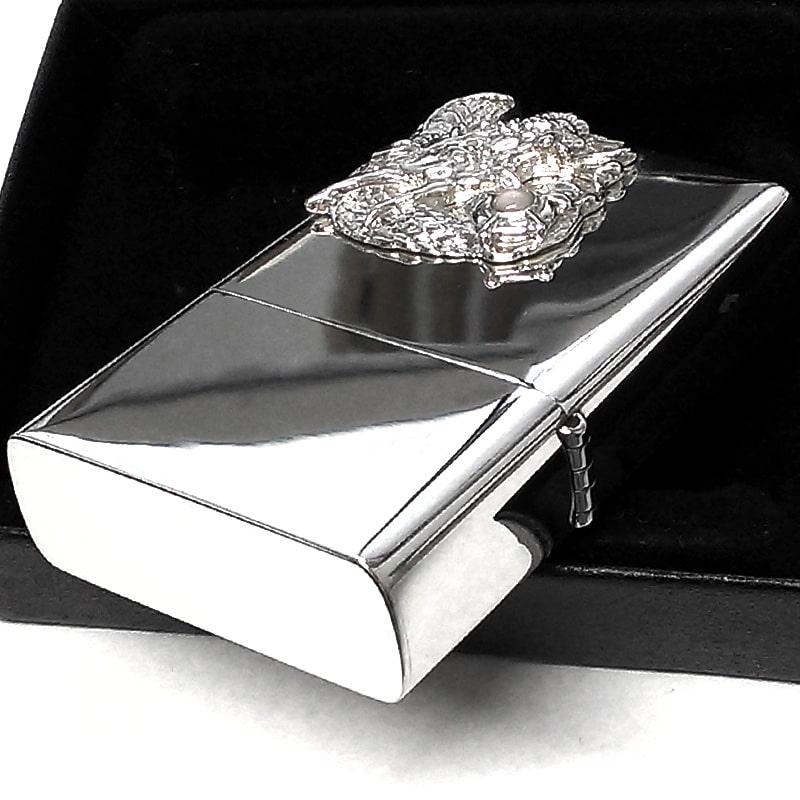 スターリングシルバー950 一点物 ドラゴン オイルライター レア 廃盤