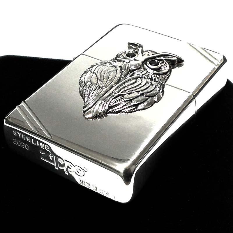 ZIPPO ライター 純銀 スターリングシルバー ラッキーチャーム